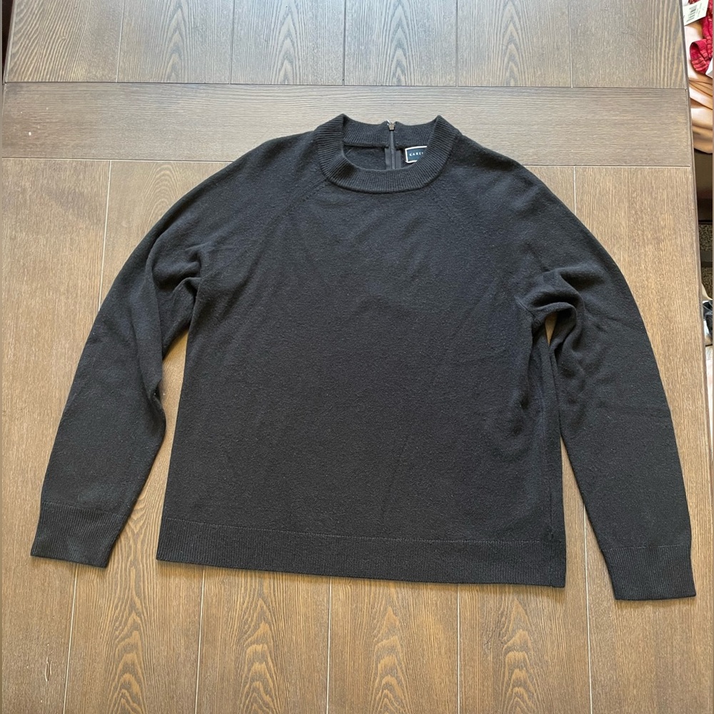 Karen Scott Woman’s Black Sweater.  Size XL